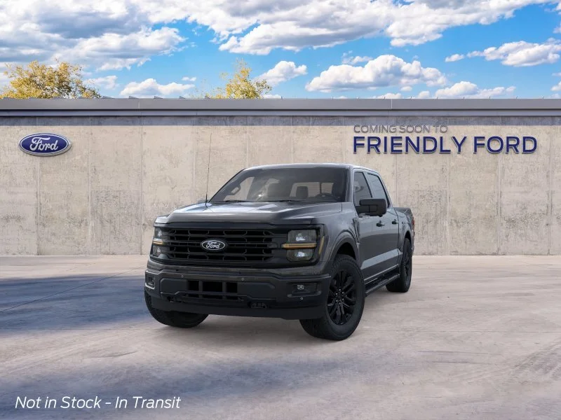 New 2026 Agate Black Metallic Ford XLT image 2