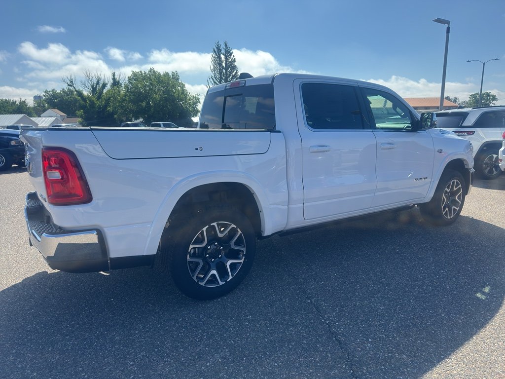 New 2026 Bright White Clear-Coat Exterior Paint RAM Laramie image 6