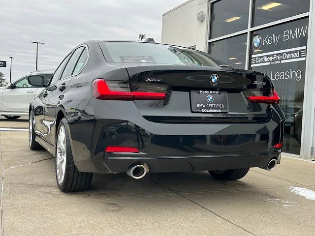 Certified Used 2025 Black Sapphire Metallic BMW 330i xDrive image 9