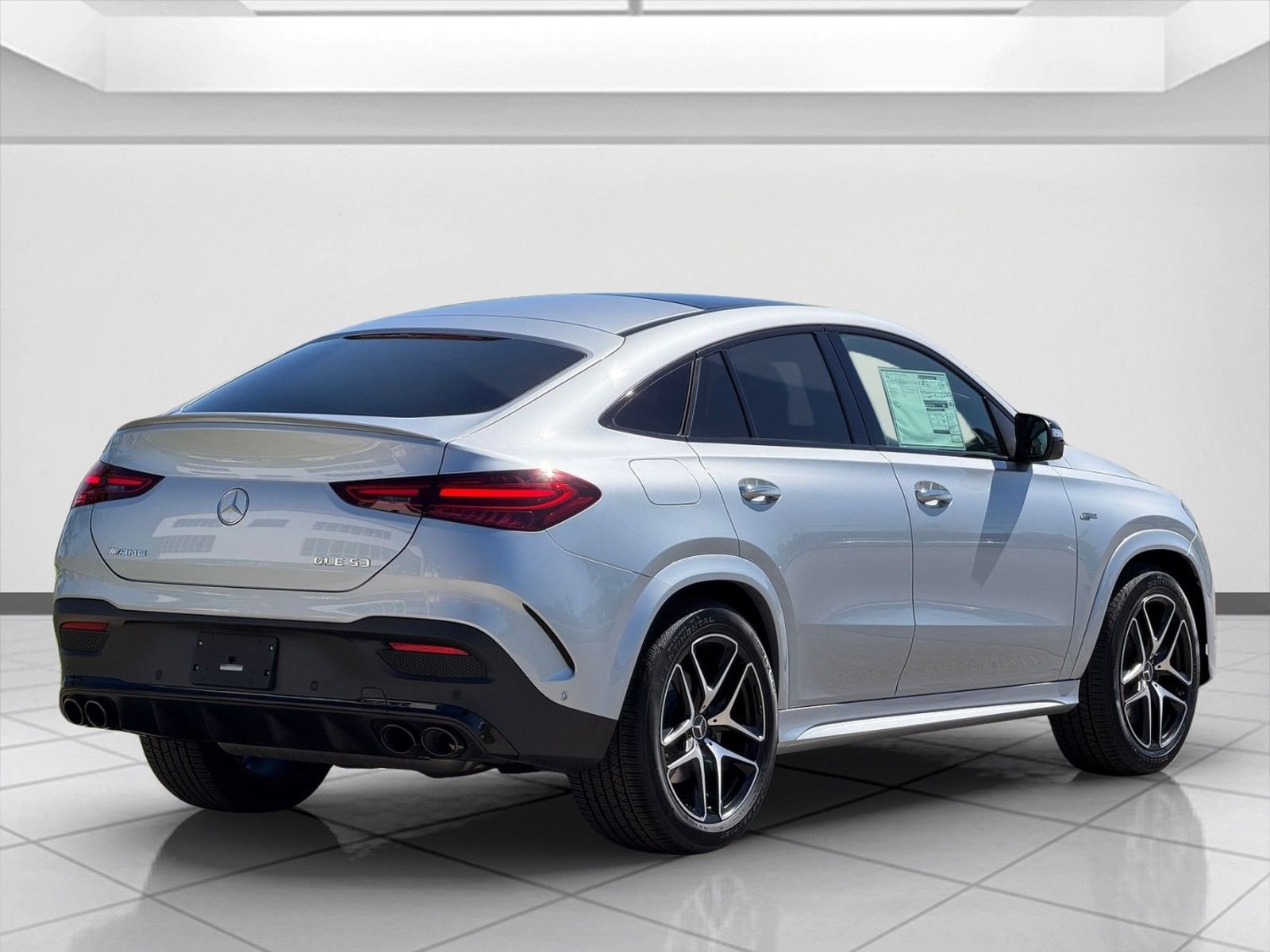 New 2026 Cirrus Silver Metallic Mercedes-Benz AMG® GLE 53 4MATIC+ Coupe image 3
