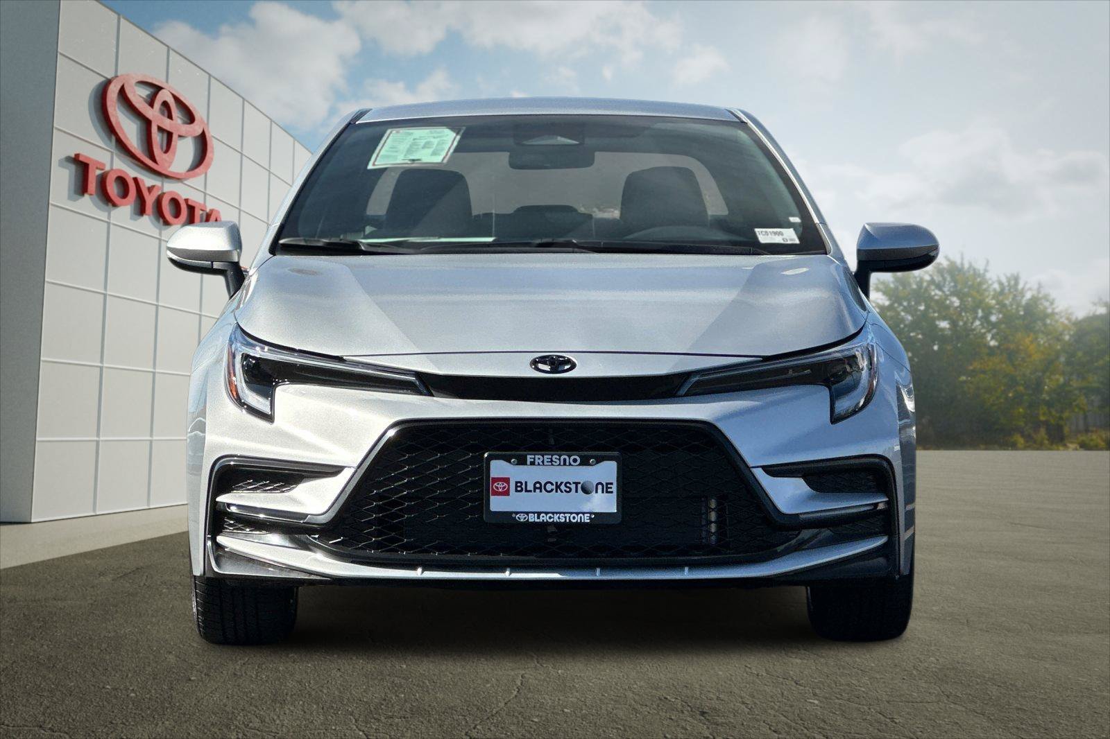 Certified Used 2026 Classic Silver Metallic Toyota SE image 8