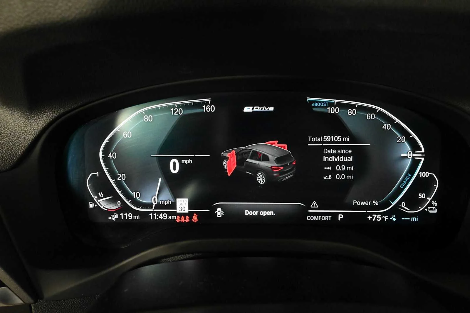 Used 2021 Dark Graphite Metallic BMW xDrive30e image 27