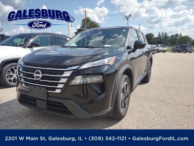 Used 2024 Super Black Nissan SV image 1