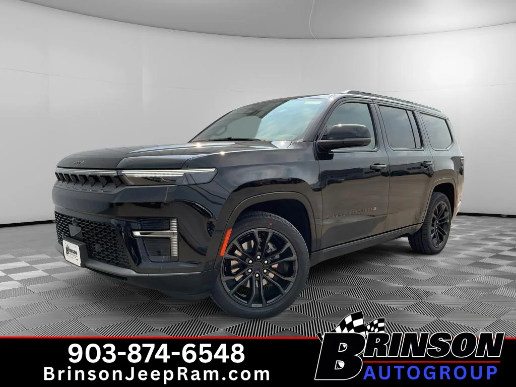 New 2026 Black Jeep Summit Reserve image 1