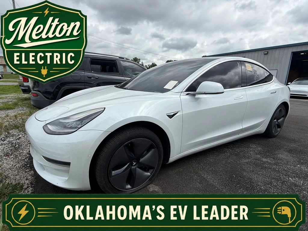 Used 2020 White Tesla Standard image 1