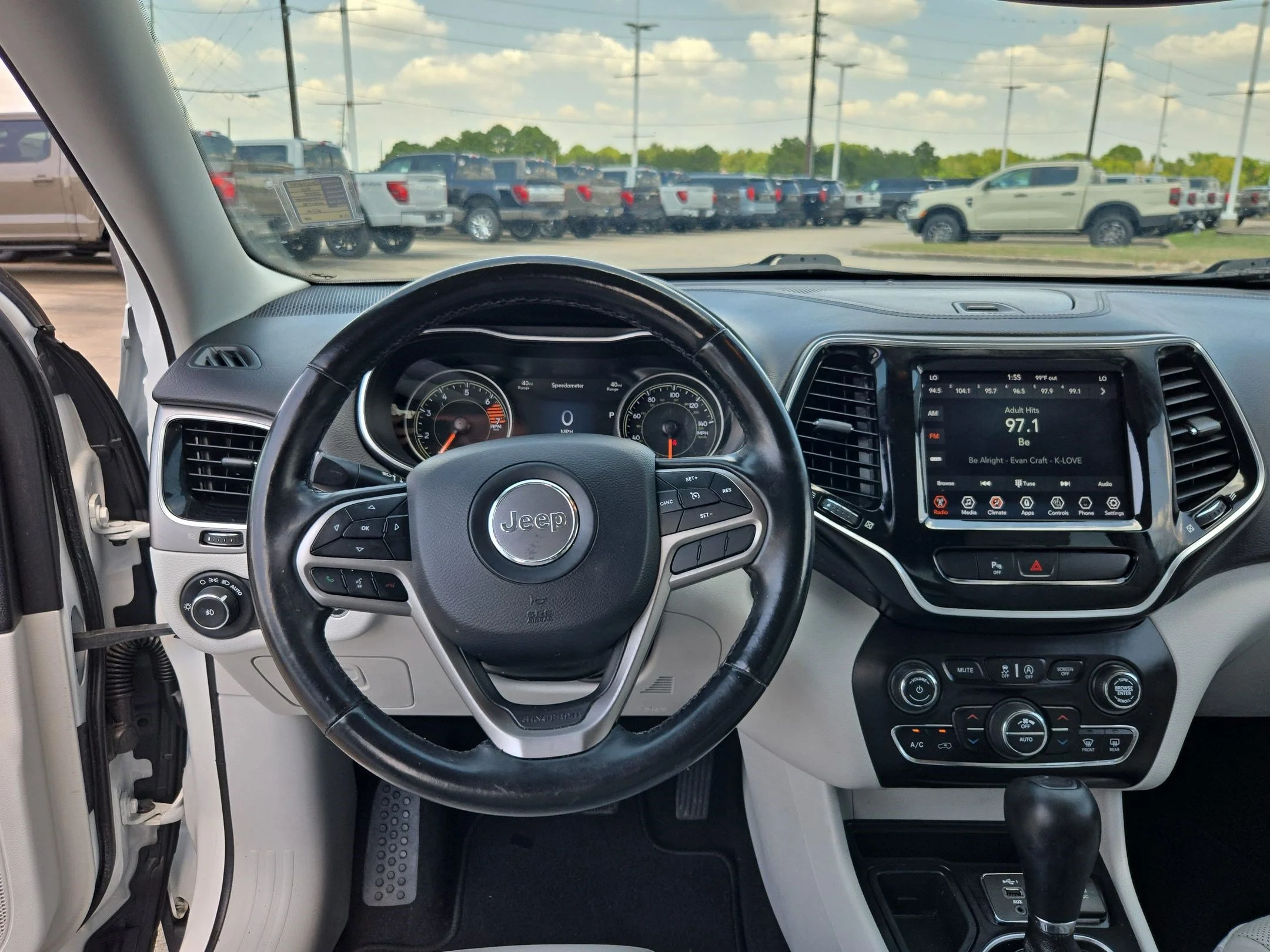 Certified Used 2020 Bright White Clearcoat Jeep Limited image 24