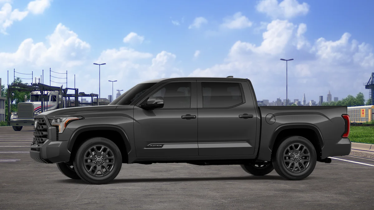 New 2026 Magnetic Gray Metallic Toyota Platinum image 3