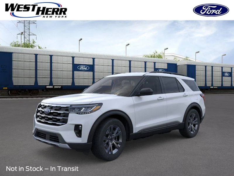 New 2026 Space White Metallic Ford Active image 1