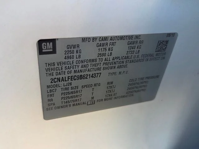 Used 2011 White Chevrolet LTZ image 6