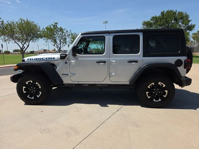 Used 2024 Silver Jeep Rubicon 4xe image 5
