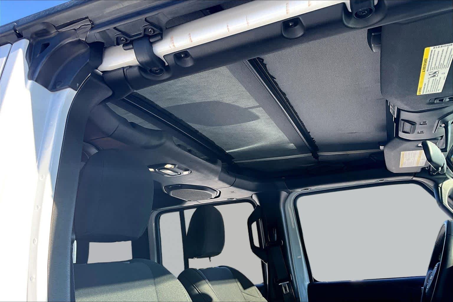 Used 2022 Bright White Clearcoat Jeep Unlimited Willys image 13