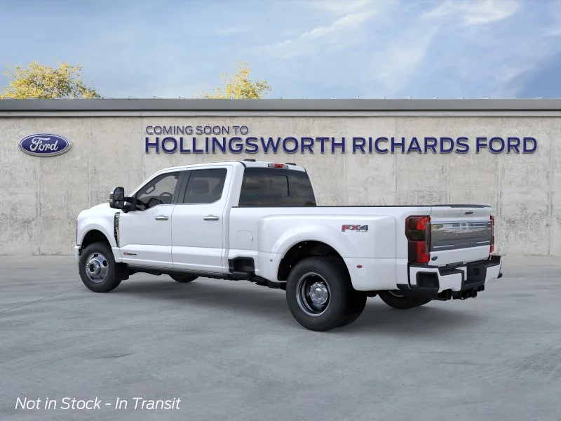 New 2026 Star White Metallic Tri-Coat Ford F-350® Platinum® image 4