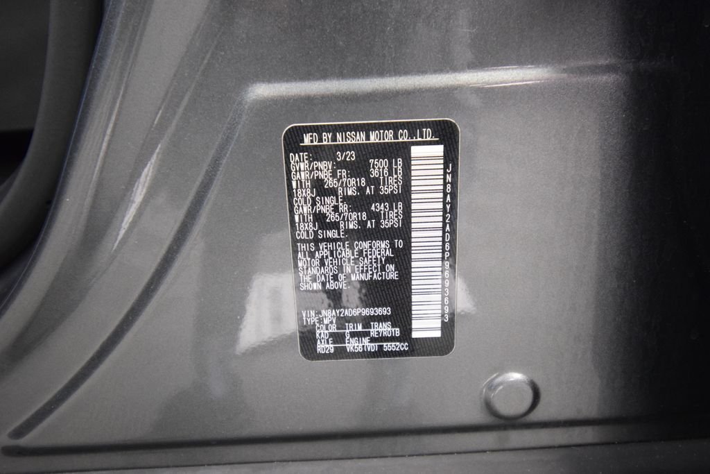 Used 2023 Gray Nissan SV image 24