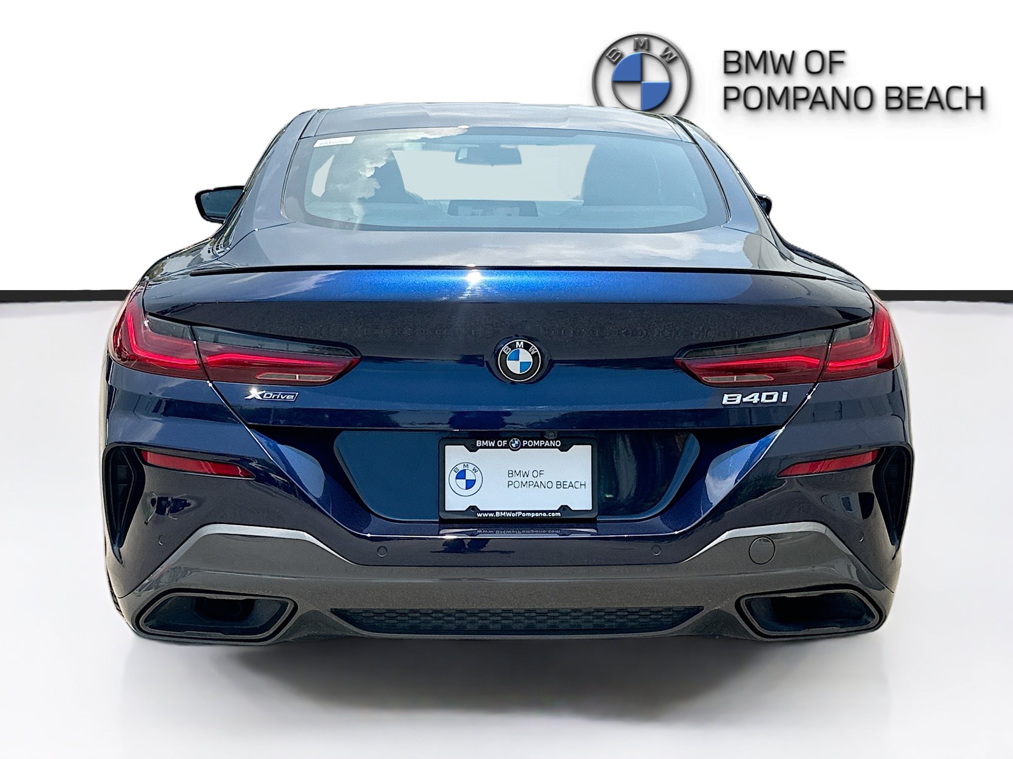 Certified Used 2023 Tanzanite Blue II Metallic BMW 840i image 6