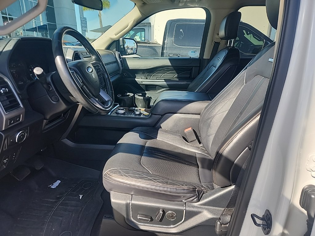 Used 2021 White Metallic Ford Platinum image 18