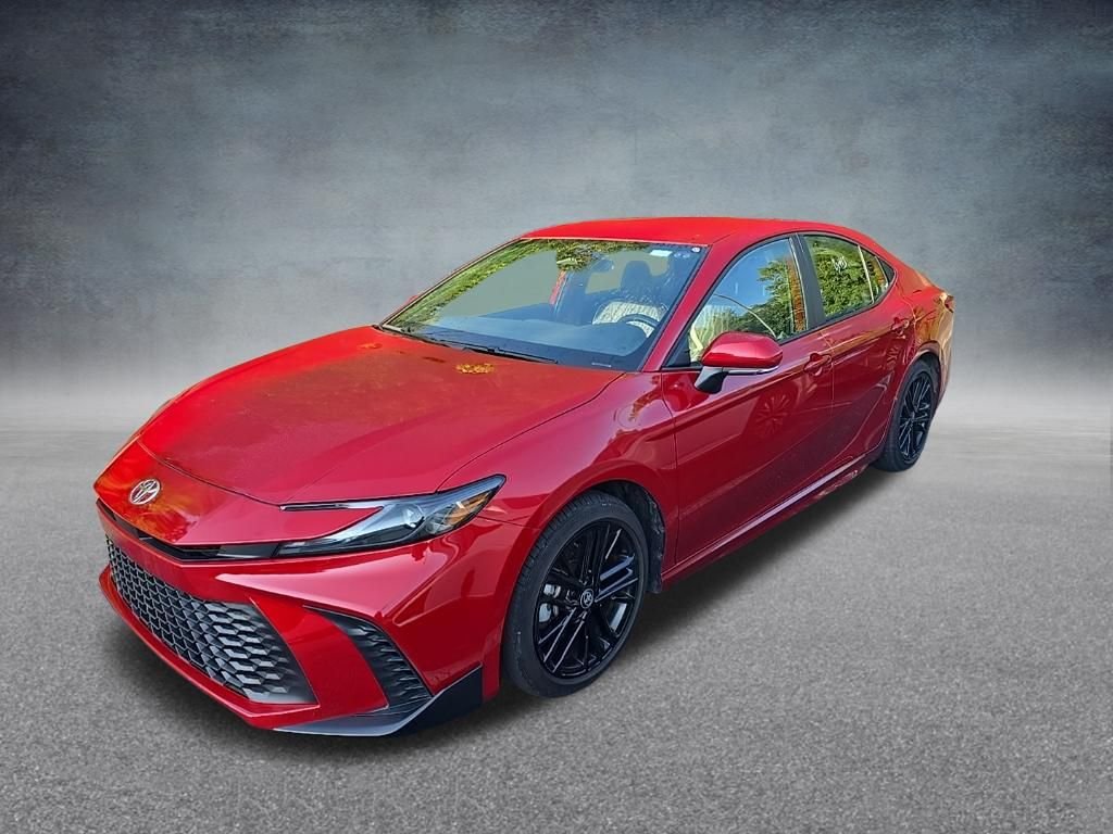 Used 2025 Red Toyota SE image 4