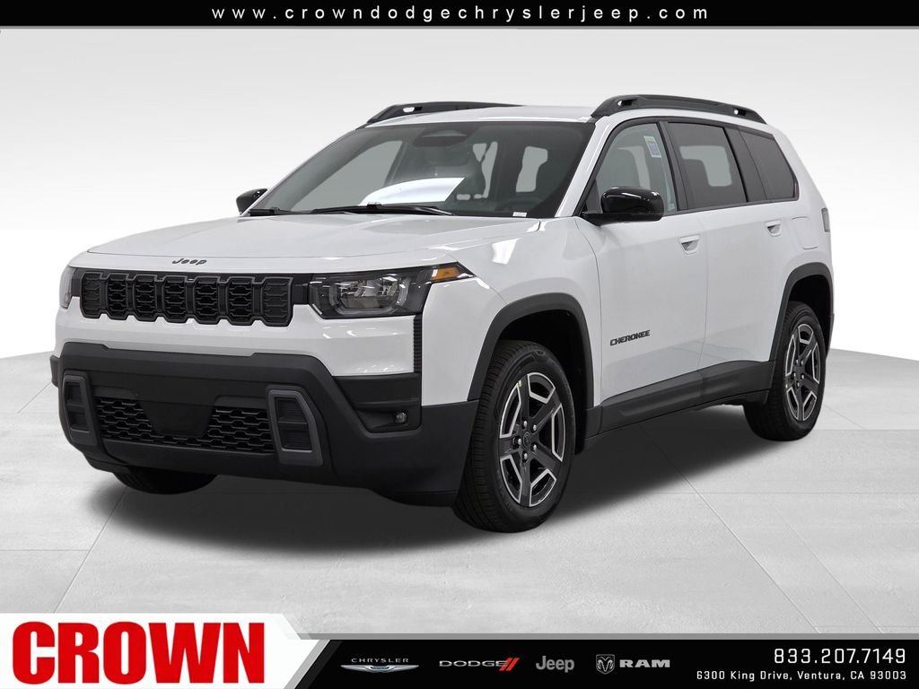 New 2026 Bright White Clear-Coat Exterior Paint Jeep Limited image 1