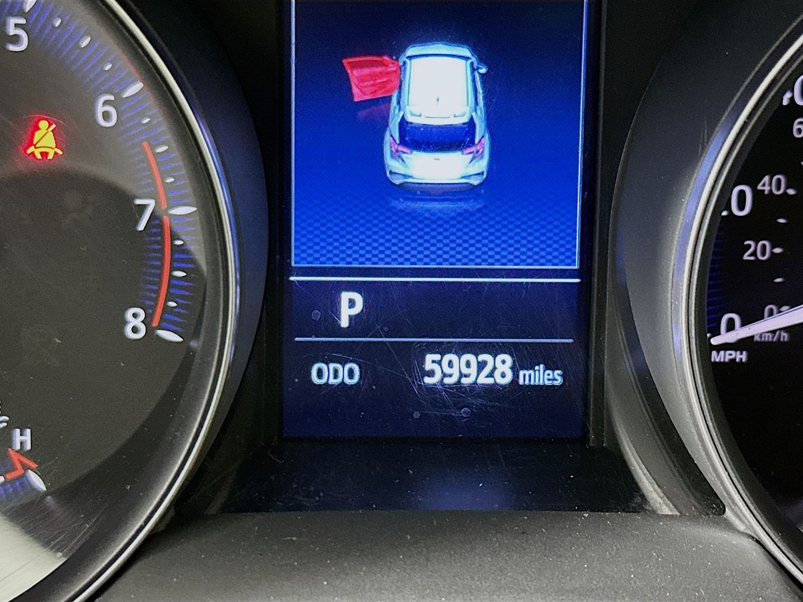 Used 2019 Blizzard Pearl Toyota XLE image 12