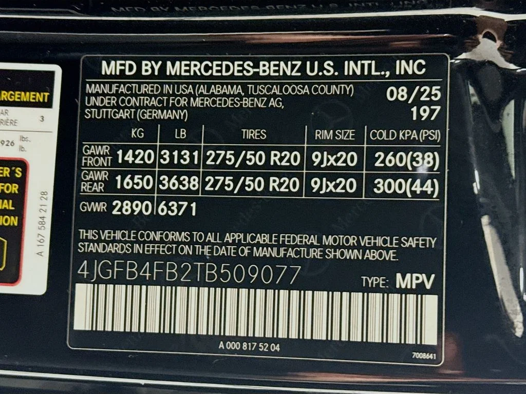 Certified Used 2026 Obsidian Black Metallic Mercedes-Benz GLE 350 image 33