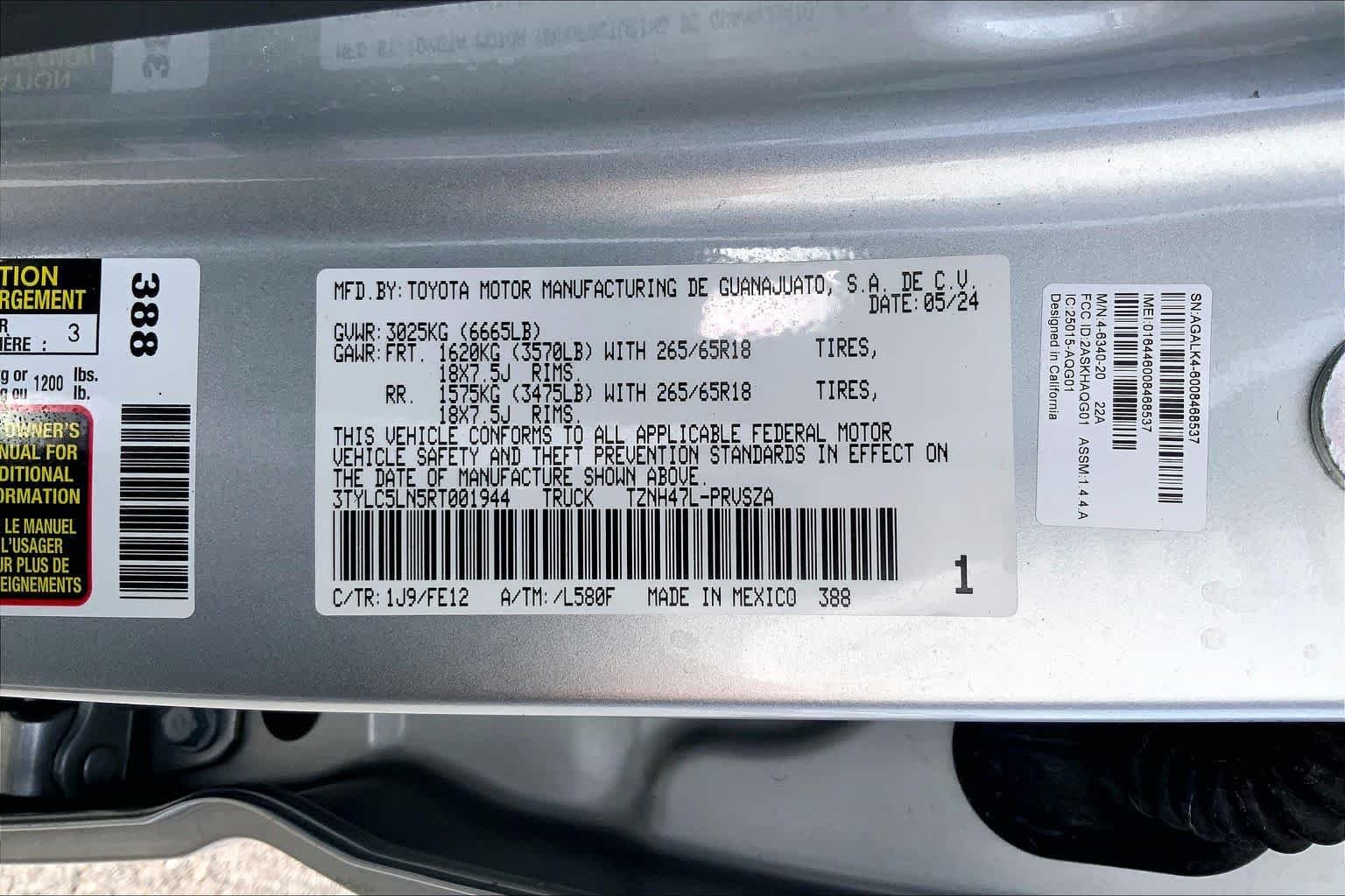 Used 2024 Celestial Silver Metallic Toyota TRD Sport Hybrid image 36