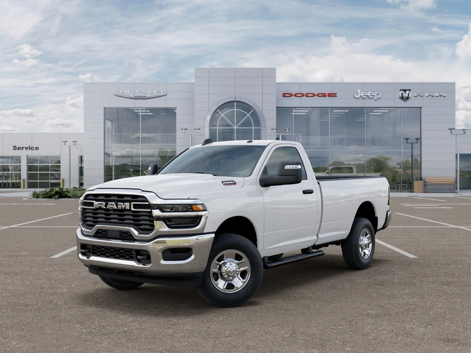 New 2026 Bright White Clear-Coat Exterior Paint RAM Tradesman image 26