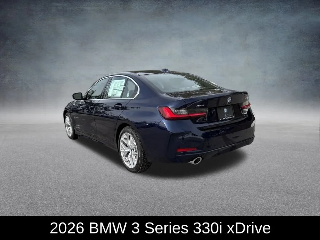 Used 2026 Blue BMW 330i xDrive image 3