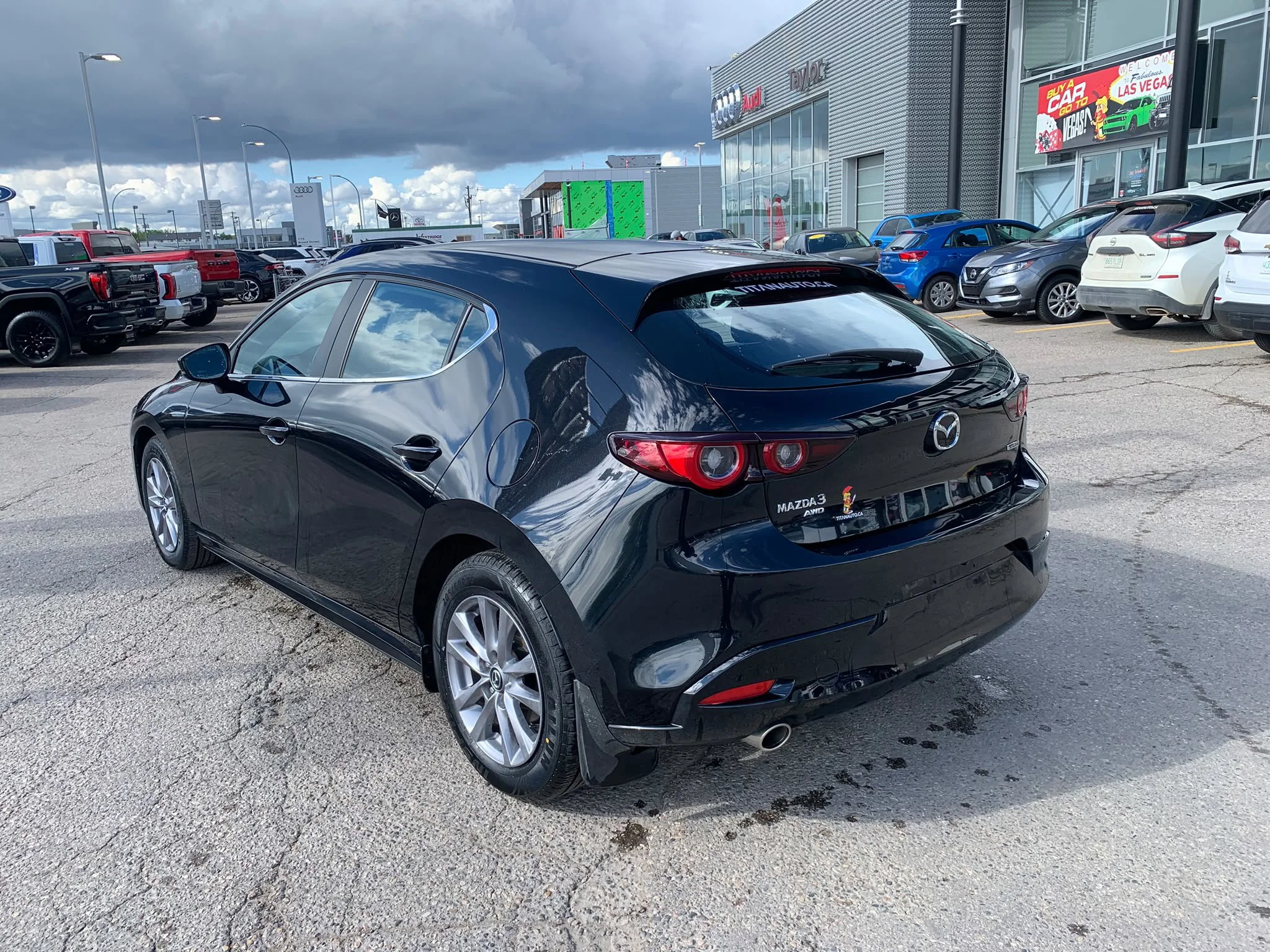 Used 2023 Jet Black Mica Mazda GS Auto*i-ACTIV AWD | Adaptive Cruise | Nav | Htd Seats | Htd Steering Wheel | Blind Spot Detection image 11