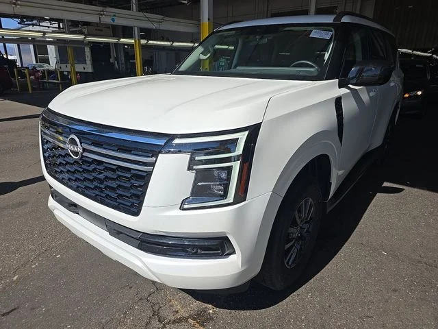 Certified Used 2025 Aspen White Nissan SV image 1