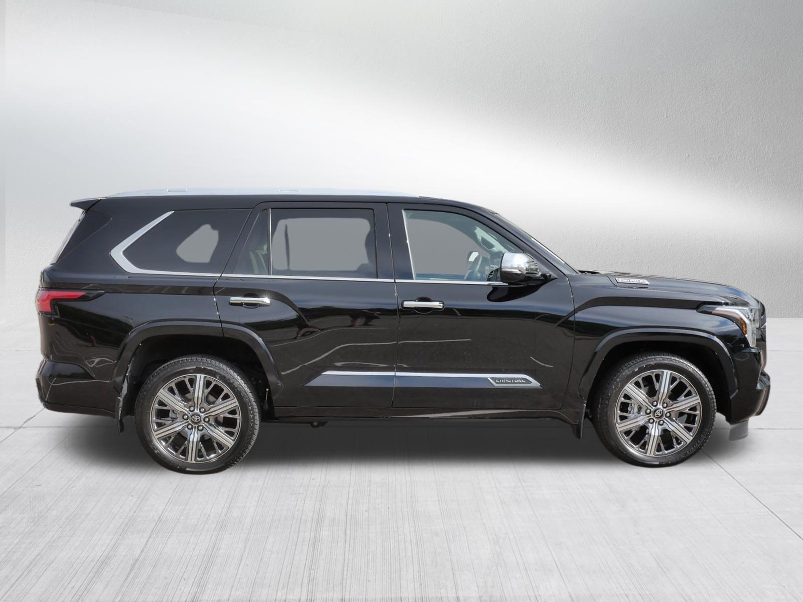 Certified Used 2025 Midnight Black Metallic Toyota Capstone image 9