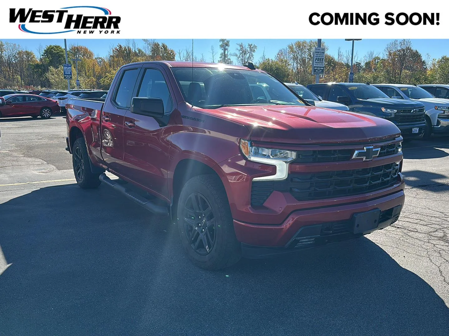 Used 2024 Radiant Red Tintcoat Chevrolet RST image 1