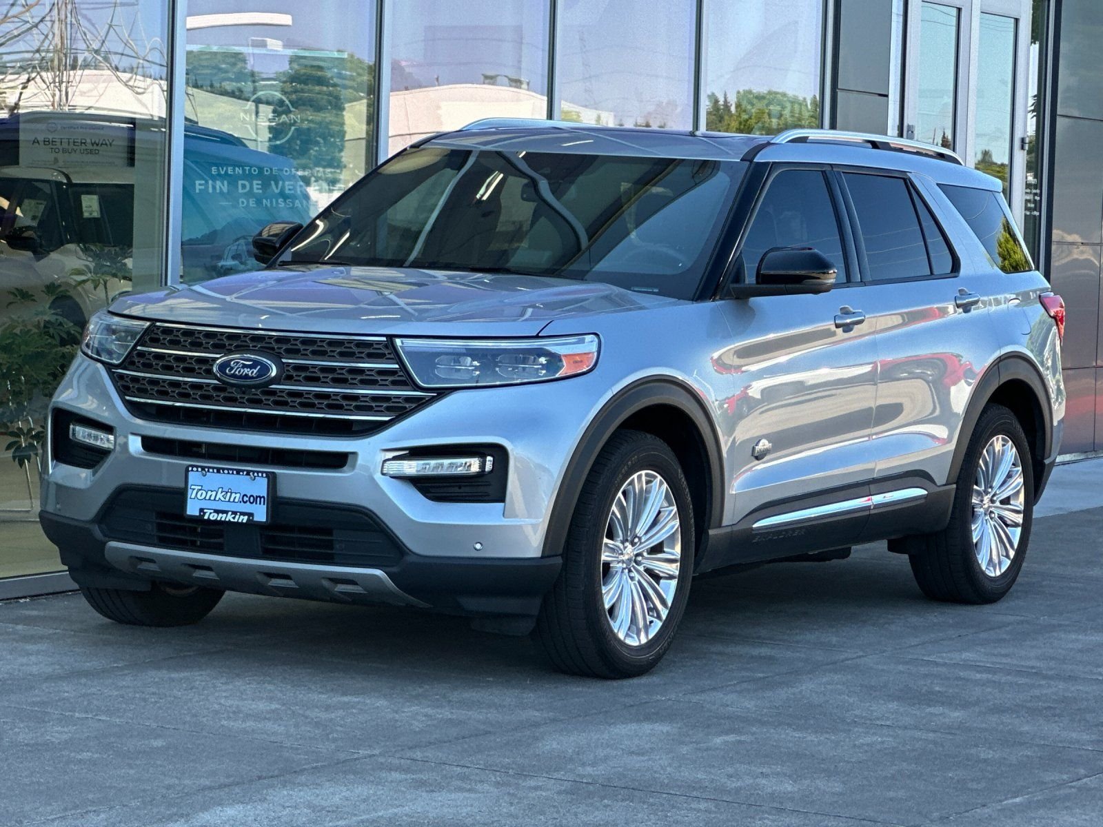 Used 2021 Silver Metallic Ford King Ranch image 7