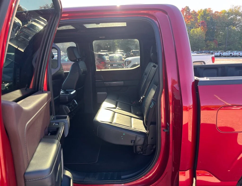 Used 2023 Red Metallic Ford Lariat image 26
