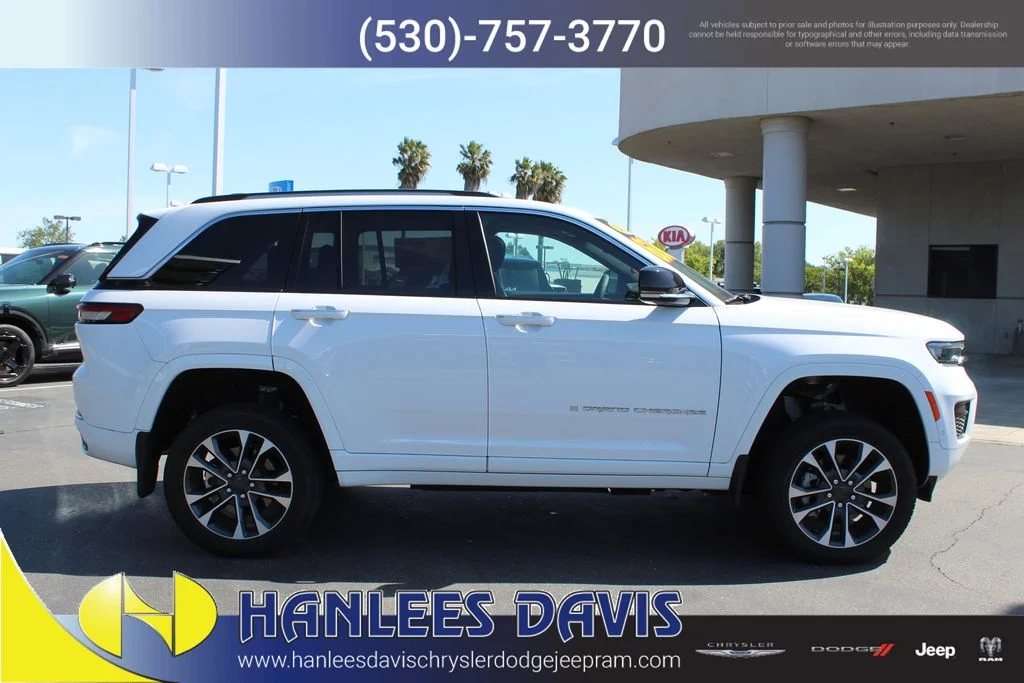 New 2023 White Jeep Overland 4xe image 6