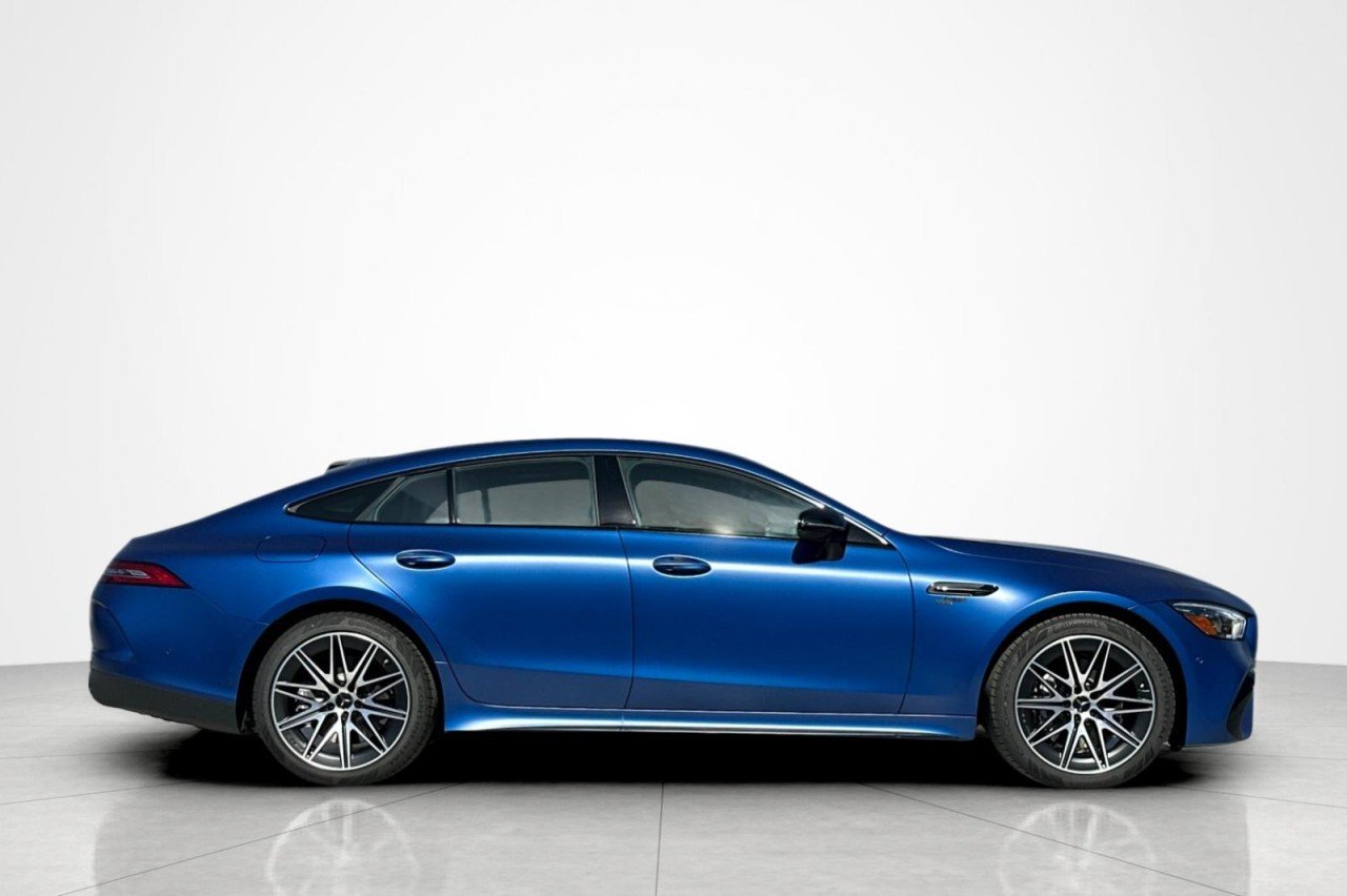 New 2026 MANUFAKTUR Starling Blue Magno Mercedes-Benz AMG® GT 43 4-Door Coupe image 6