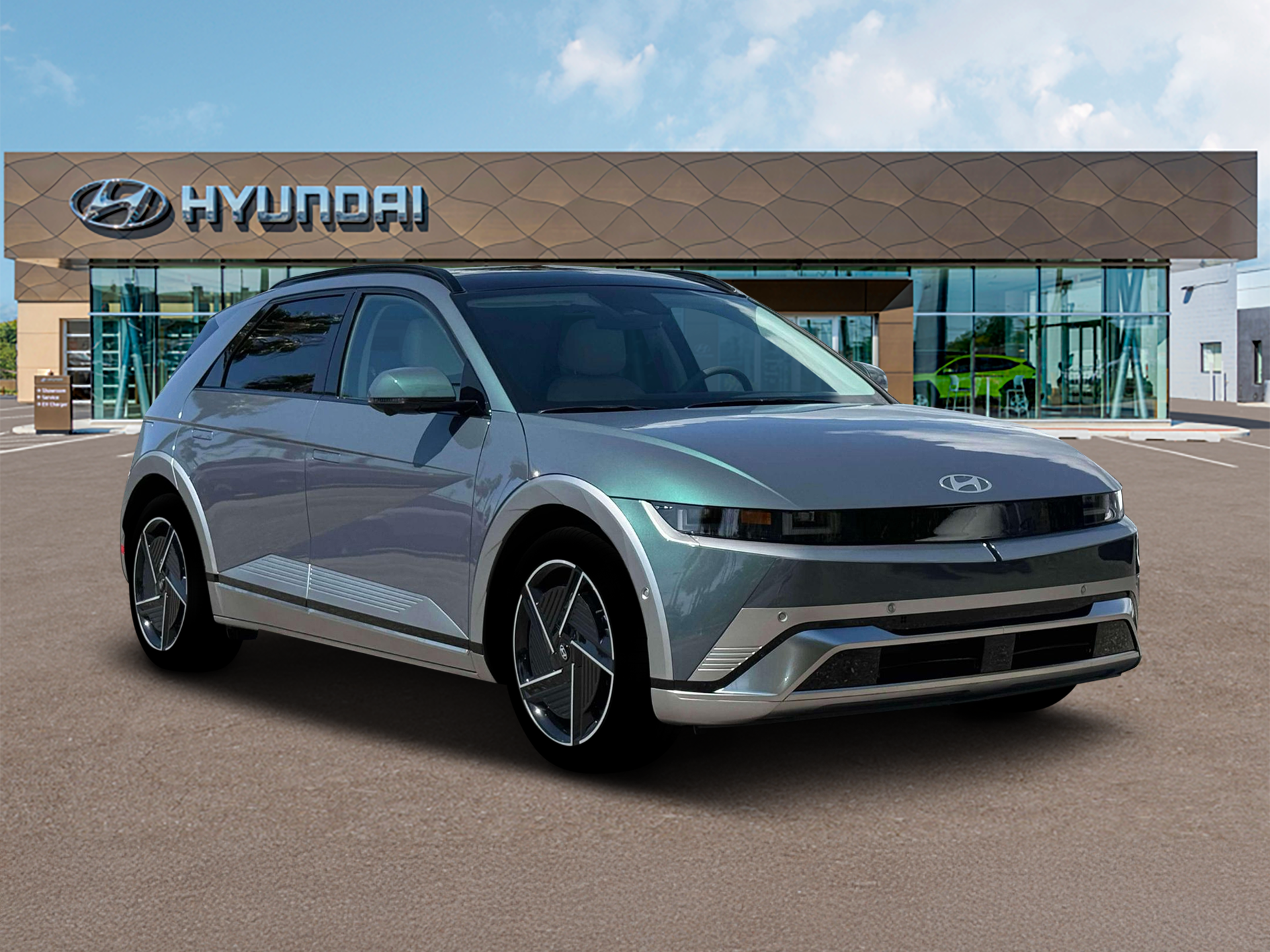 New 2025 Digital Teal Hyundai Limited image 11