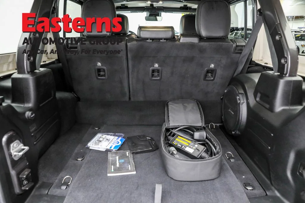 Used 2021 Gray Jeep Unlimited Sahara 4xe image 9