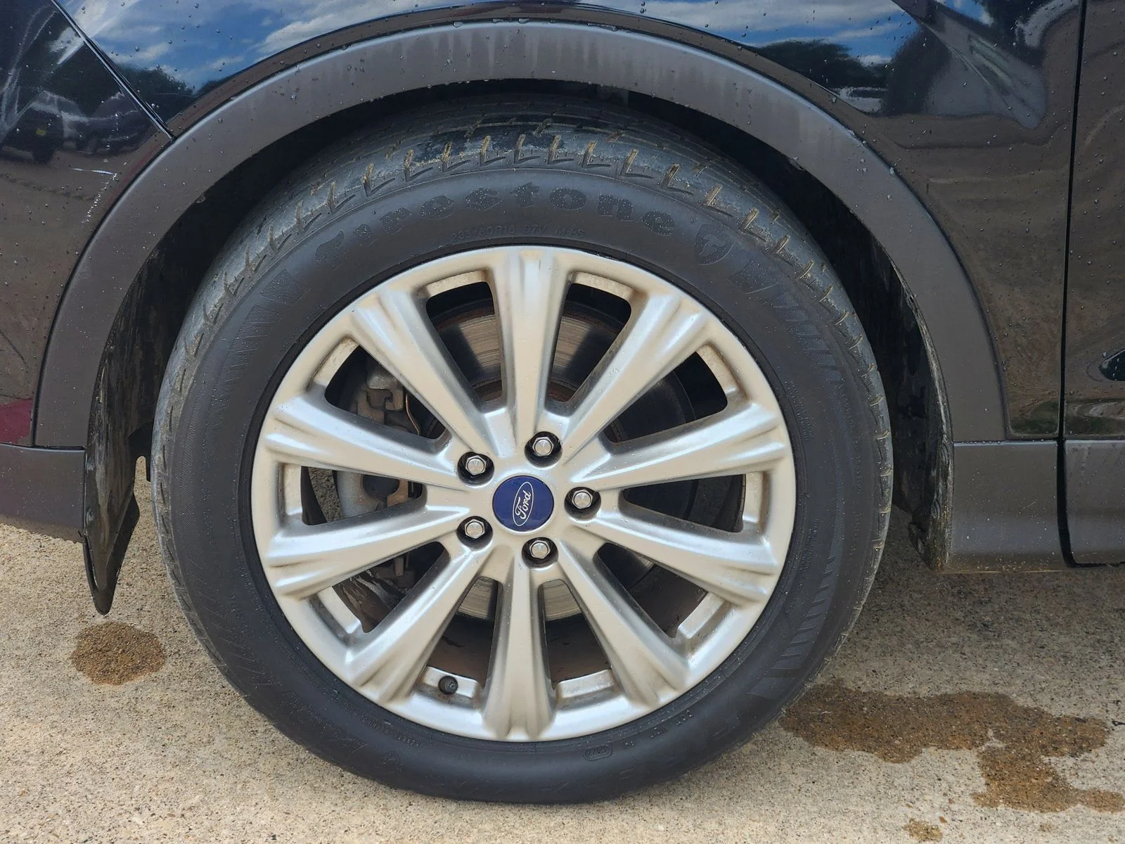 Used 2017 Black Ford Titanium image 9