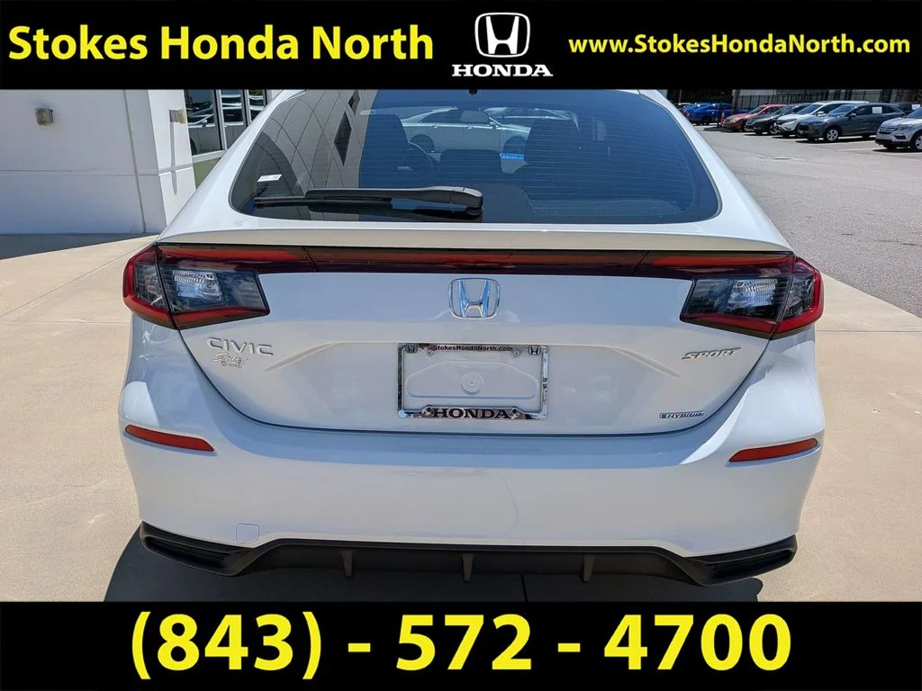 Certified Used 2025 White Honda Sport image 8