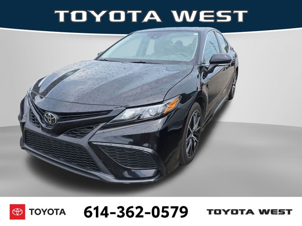 Used 2024 Black Toyota SE image 3