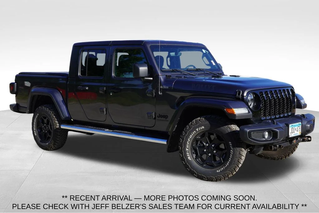 Used 2022 Granite Crystal Clearcoat Metallic Jeep Willys image 1
