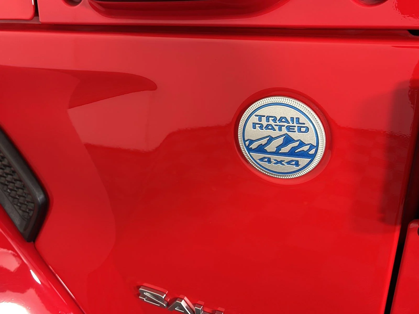 Used 2024 Firecracker Red Clearcoat Jeep Sahara image 10