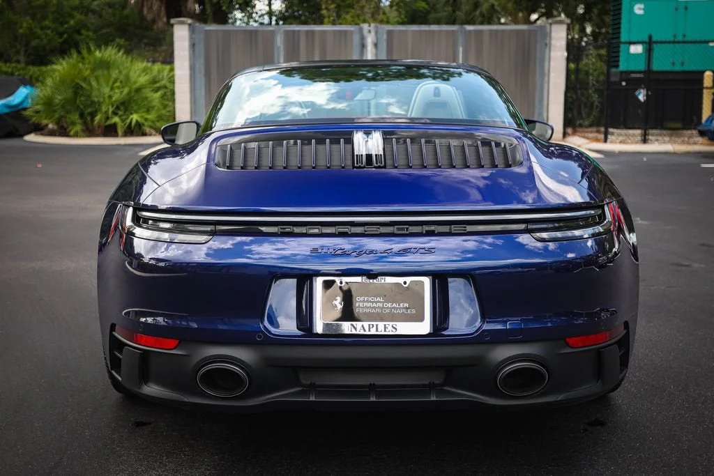 Used 2024 Gentian Blue Metallic Porsche Targa 4 GTS image 5