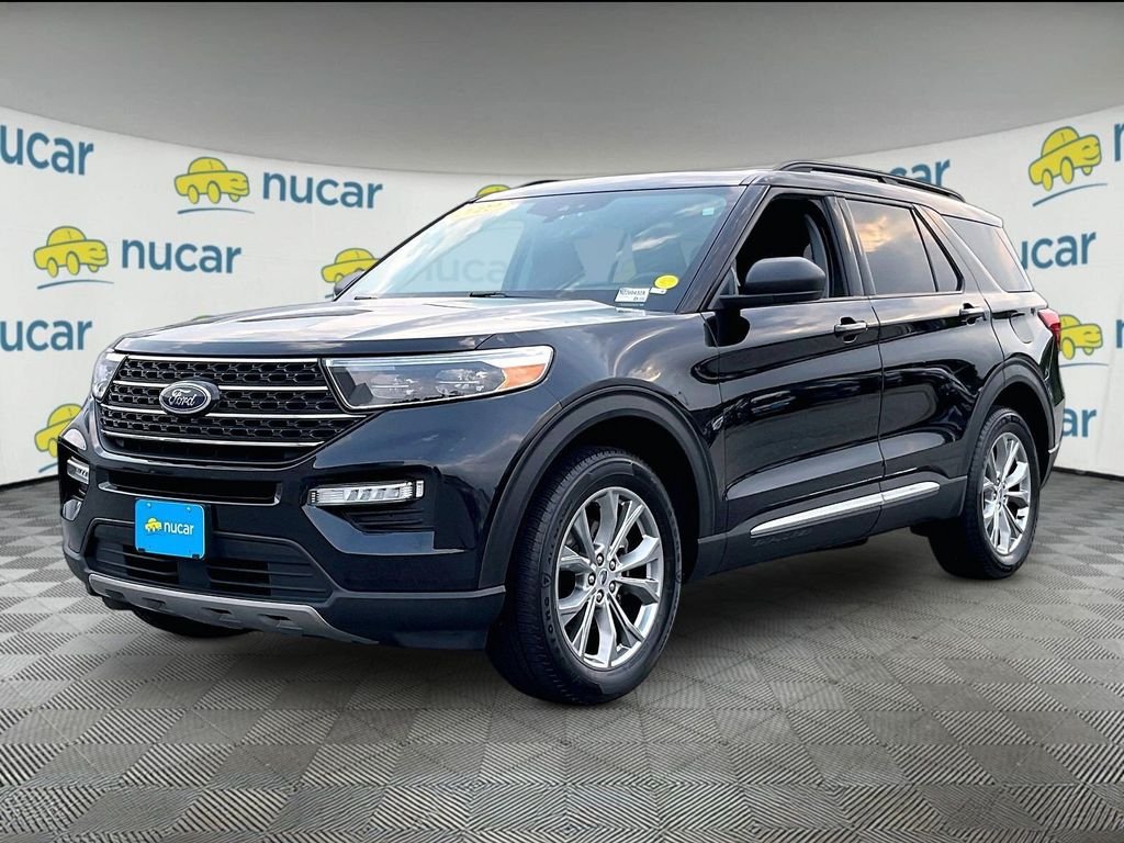 Used 2022 Black Ford XLT image 3