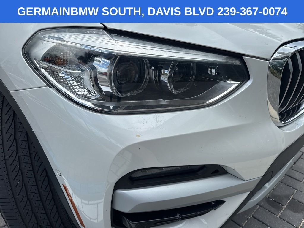 Used 2021 White Metallic BMW xDrive30i image 9