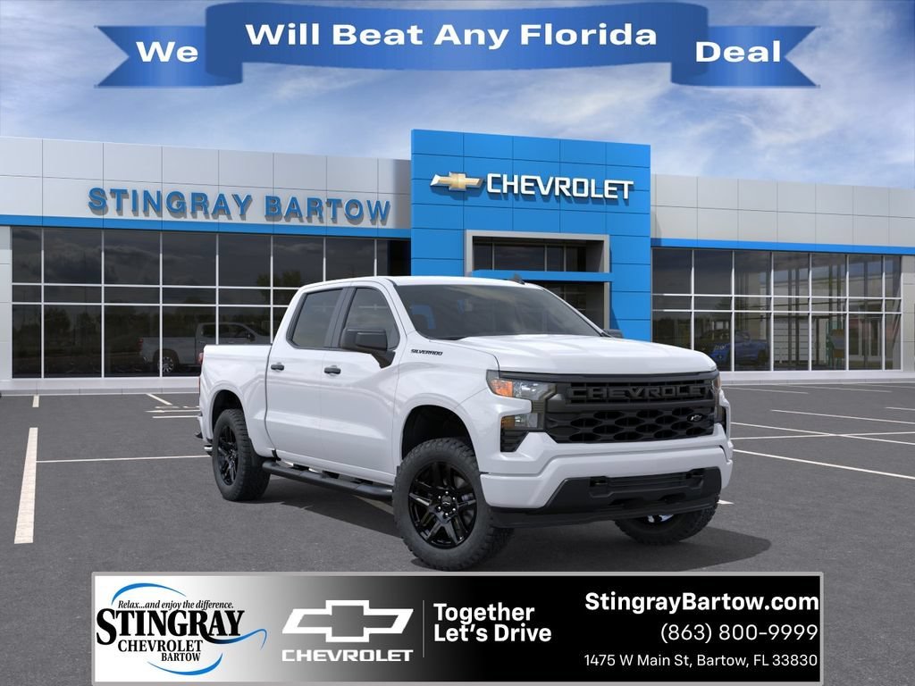New 2026 Summit White Chevrolet Custom image 1