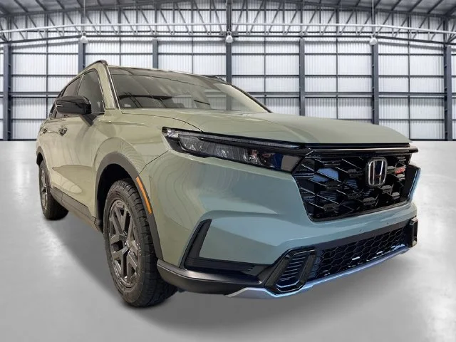 New 2027 Ash Green Metallic Honda TrailSport Hybrid AWD image 9