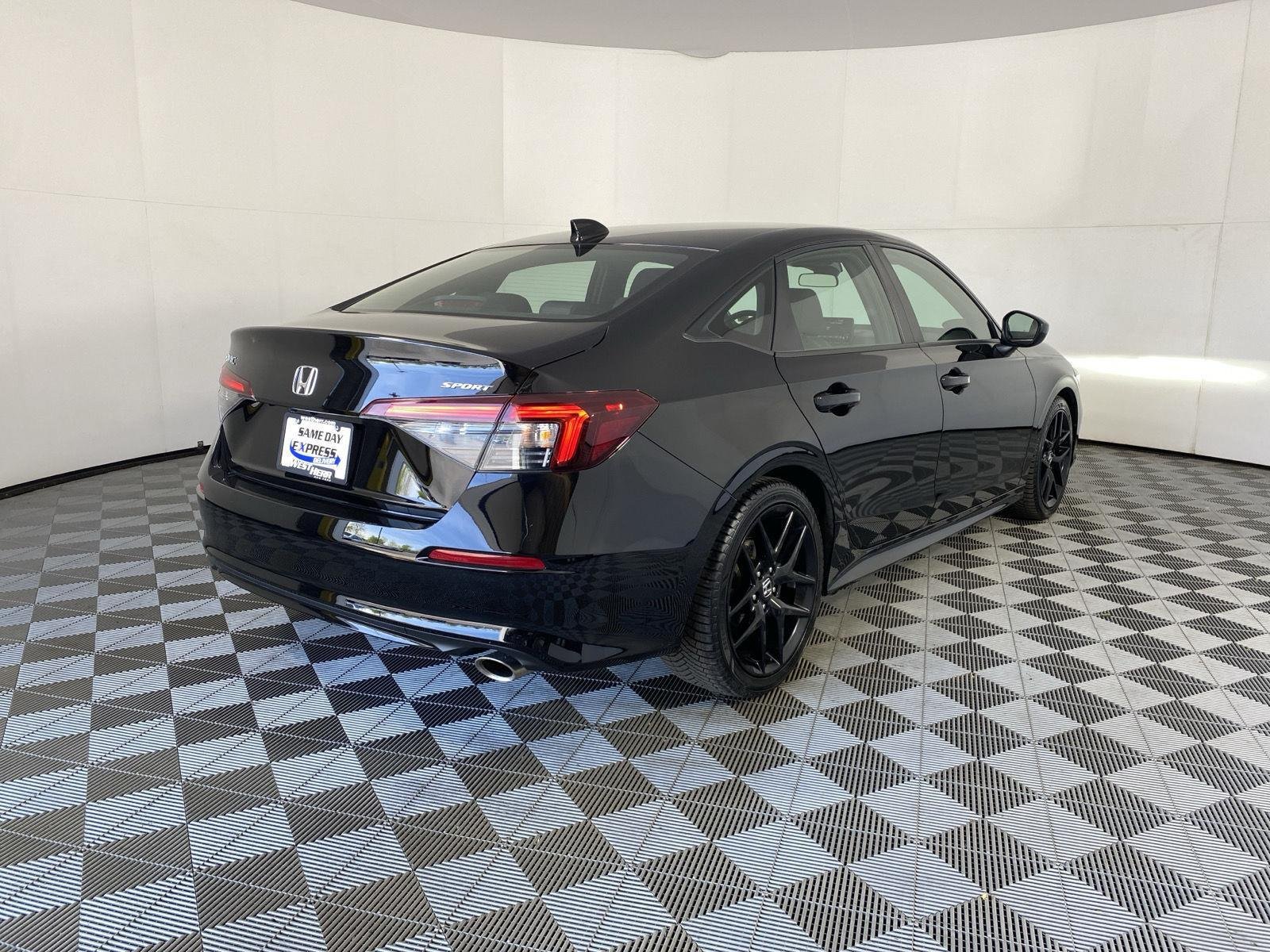 Certified Used 2025 Crystal Black Pearl Honda Sport image 8