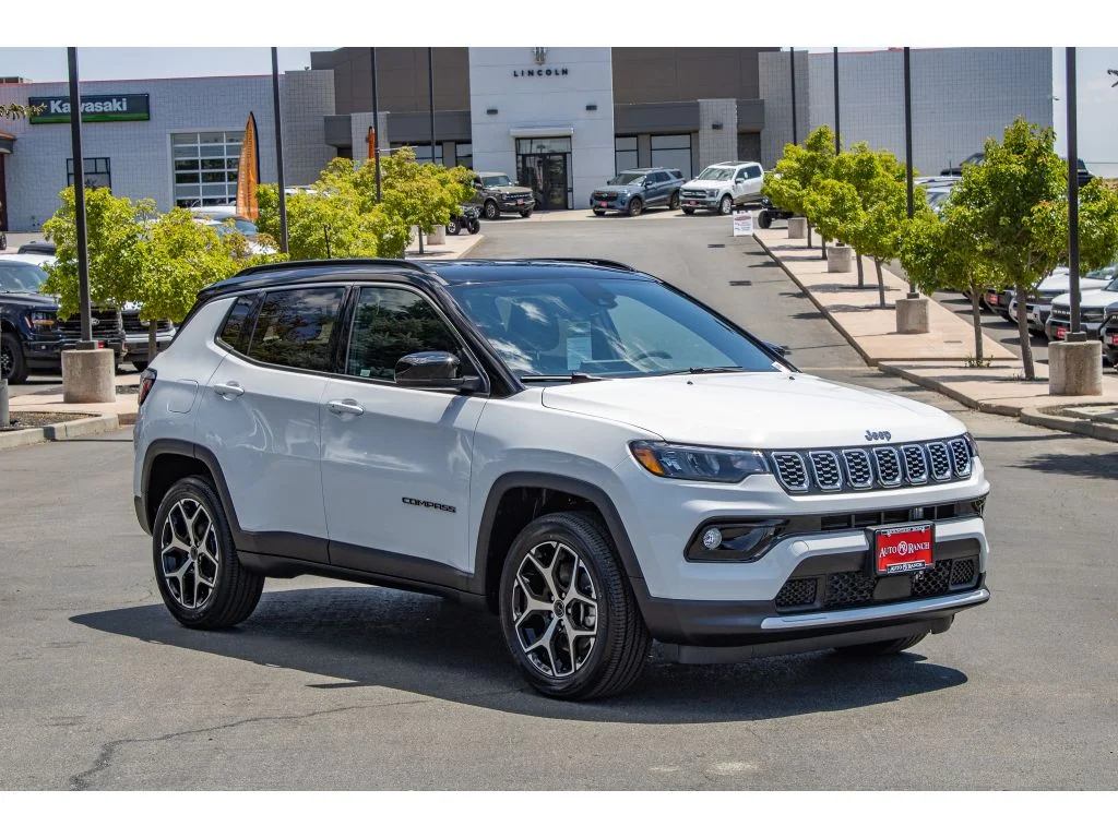 New 2026 Bright White Clearcoat Jeep Limited image 2