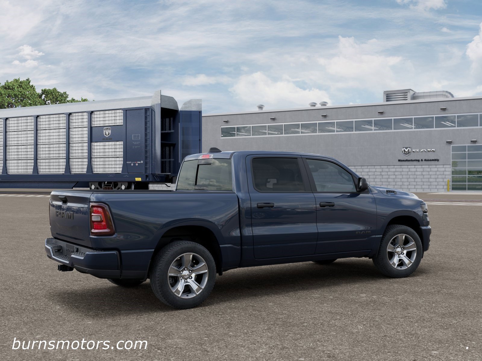 New 2026 Forged Blue Metallic Exterior Paint RAM Express image 4