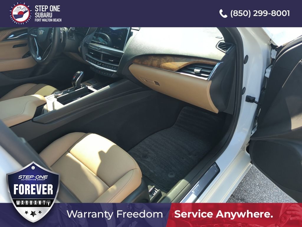 Used 2023 White Cadillac Premium Luxury image 35